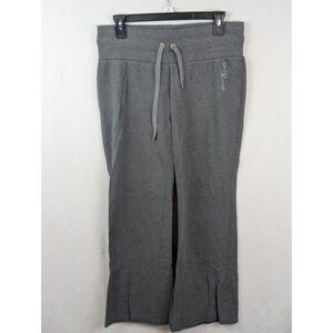 DKNY Sweatpants w/ Drawstring Gray Women's Size Small